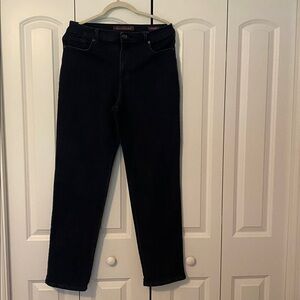Gloria Vanderbilt Dark Blue Denim Jeans